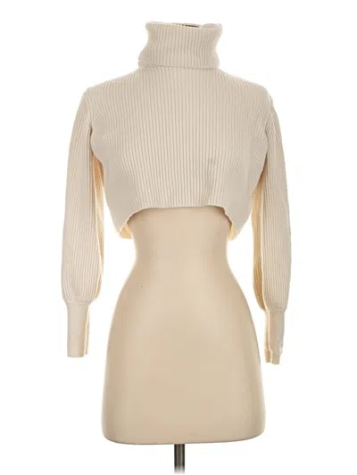 Pre-owned Wilfred Turtleneck Sweater In Ivory