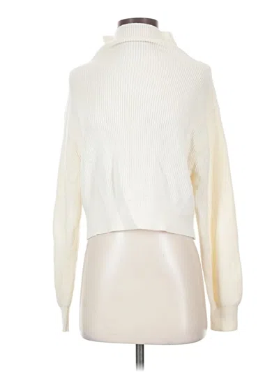 Pre-owned Wilfred Turtleneck Sweater In Ivory