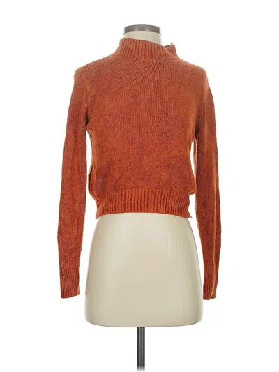 Pre-owned Wilfred Turtleneck Sweater In Orange