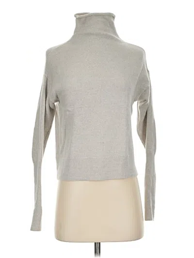 Pre-owned Wilfred Turtleneck Sweater In Silver