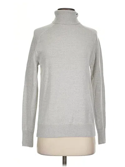 Pre-owned Wilfred Turtleneck Sweater In Silver