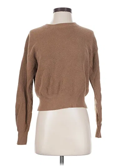 Pre-owned Wilfred Turtleneck Sweater In Tan