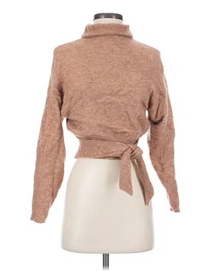Pre-owned Wilfred Turtleneck Sweater In Tan