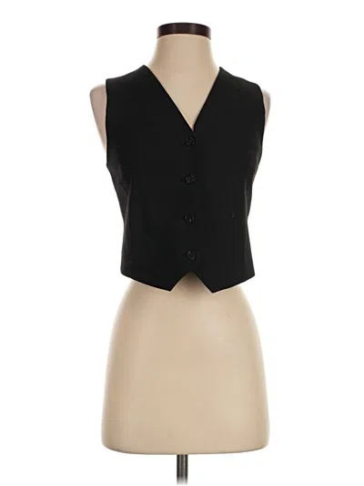 Pre-owned Wilfred Tuxedo Vest In Black
