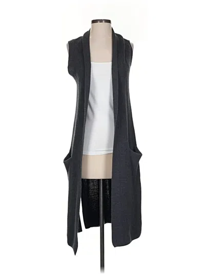 Pre-owned Wilfred Wool Cardigan Sweater In Gray