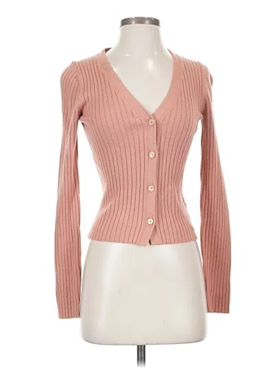 Pre-owned Wilfred Wool Cardigan Sweater In Pink