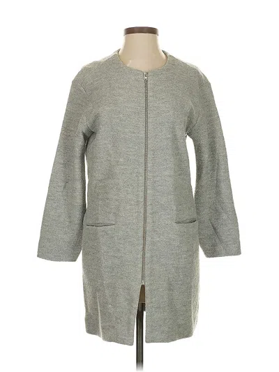 Pre-owned Wilfred Wool Coat In Gray