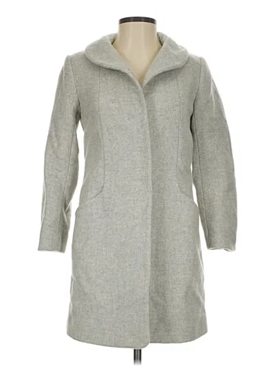 Pre-owned Wilfred Wool Coat In Gray