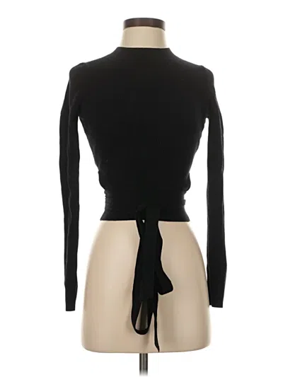 Pre-owned Wilfred Wool Pullover Sweater In Black