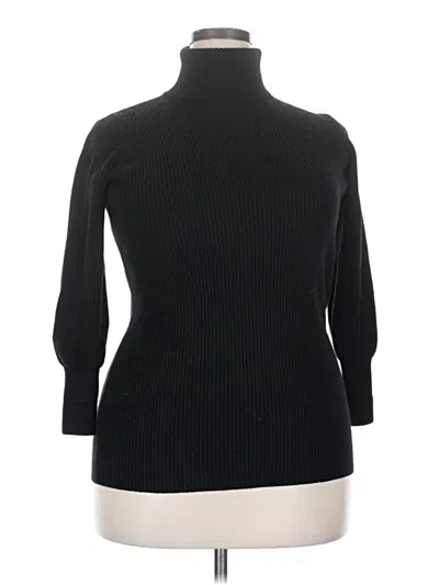 Pre-owned Wilfred Wool Pullover Sweater In Black