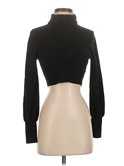 Pre-owned Wilfred Wool Pullover Sweater In Black