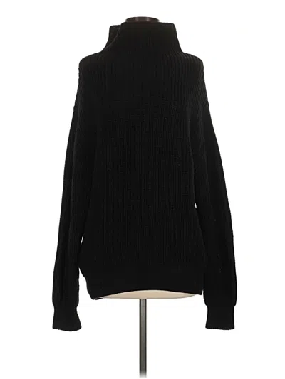 Pre-owned Wilfred Wool Pullover Sweater In Black