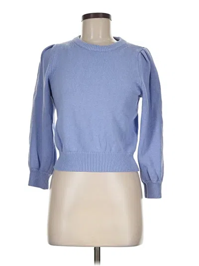 Pre-owned Wilfred Wool Pullover Sweater In Blue