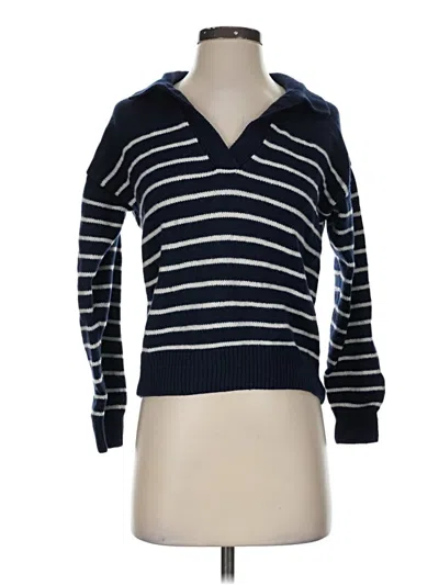 Pre-owned Wilfred Wool Pullover Sweater In Blue