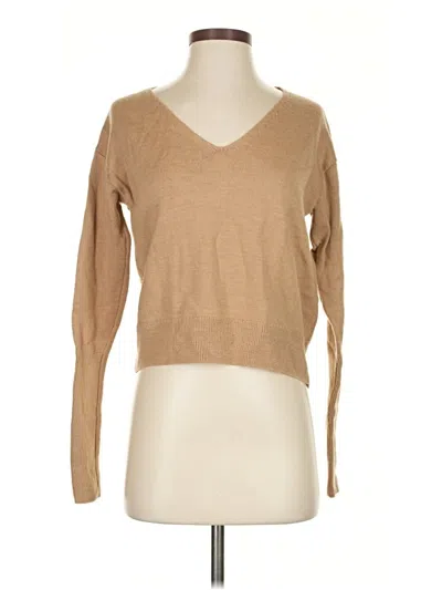 Pre-owned Wilfred Wool Pullover Sweater In Brown