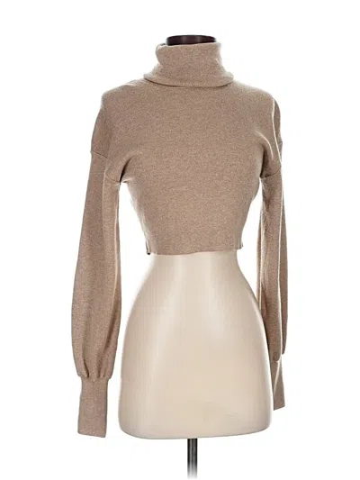 Pre-owned Wilfred Wool Pullover Sweater In Brown