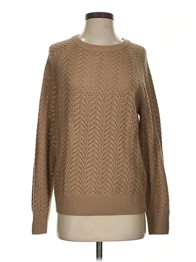 Pre-owned Wilfred Wool Pullover Sweater In Brown