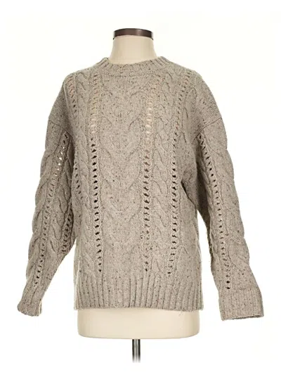 Pre-owned Wilfred Wool Pullover Sweater In Gray