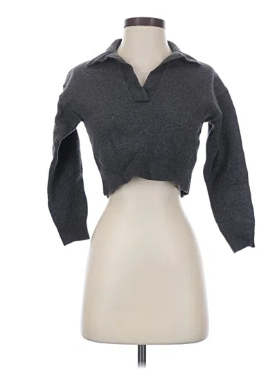 Pre-owned Wilfred Wool Pullover Sweater In Gray