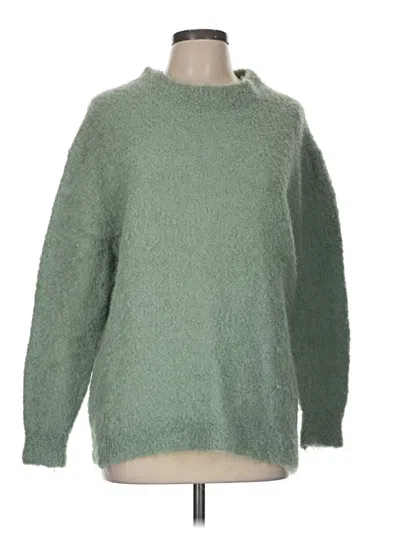 Pre-owned Wilfred Wool Pullover Sweater In Green