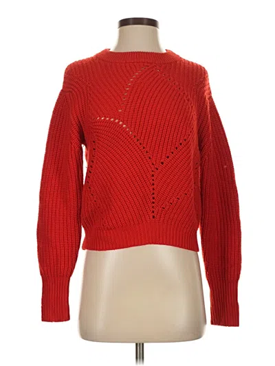 Pre-owned Wilfred Wool Pullover Sweater In Red