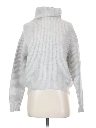 Pre-owned Wilfred Wool Pullover Sweater In Silver