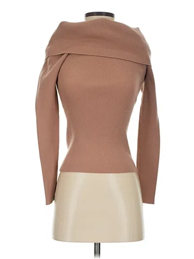 Pre-owned Wilfred Wool Pullover Sweater In Tan