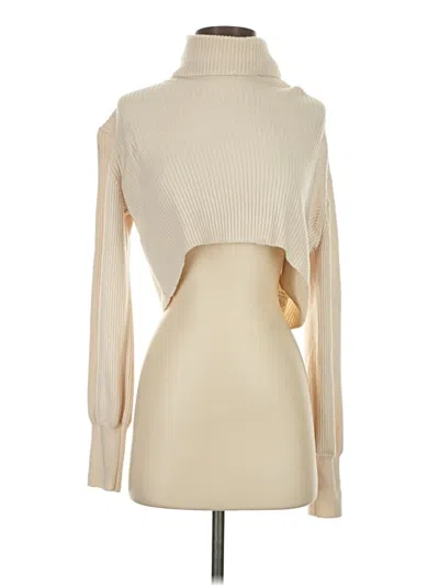 Pre-owned Wilfred Wool Pullover Sweater In White