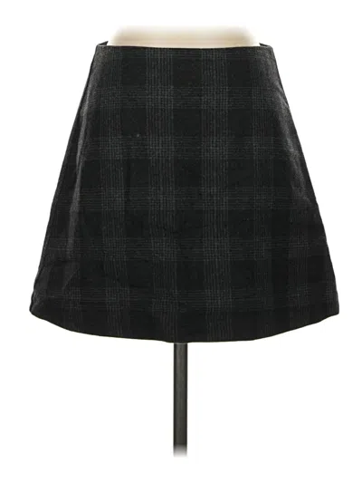 Pre-owned Wilfred Wool Skirt In Black