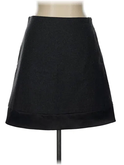 Pre-owned Wilfred Wool Skirt In Black