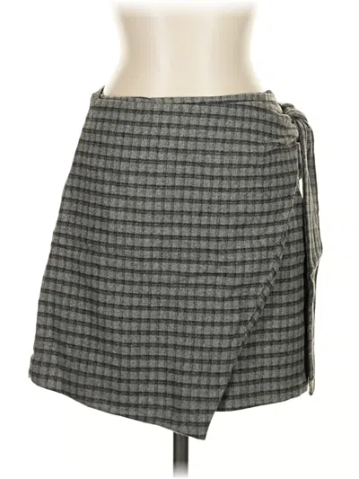 Pre-owned Wilfred Wool Skirt In Gray