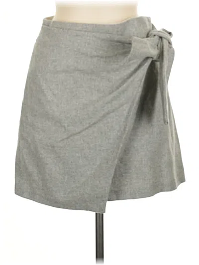 Pre-owned Wilfred Wool Skirt In Gray
