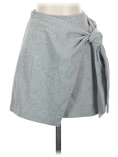 Pre-owned Wilfred Wool Skirt In Gray