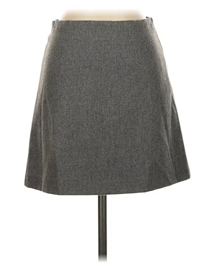Pre-owned Wilfred Wool Skirt In Gray
