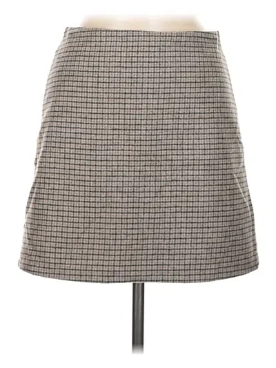 Pre-owned Wilfred Wool Skirt In Gray
