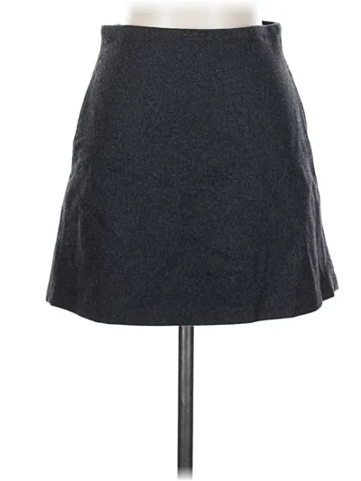 Pre-owned Wilfred Wool Skirt In Gray