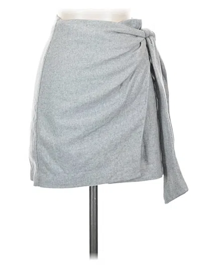 Pre-owned Wilfred Wool Skirt In Gray