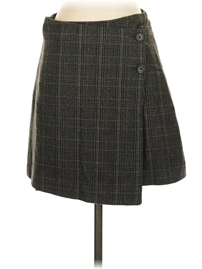 Pre-owned Wilfred Wool Skirt In Gray