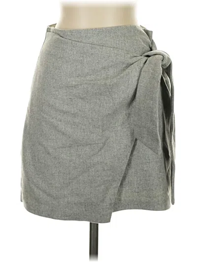 Pre-owned Wilfred Wool Skirt In Gray