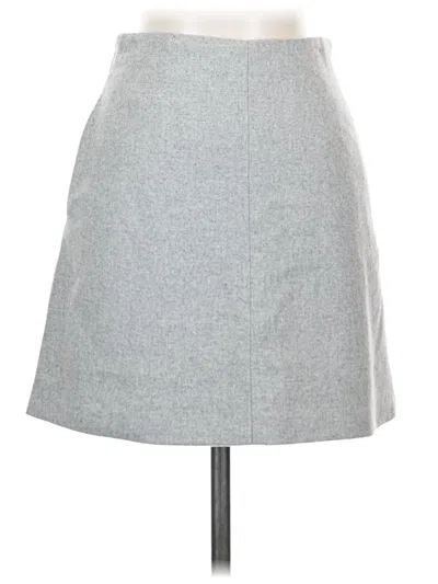 Pre-owned Wilfred Wool Skirt In Gray