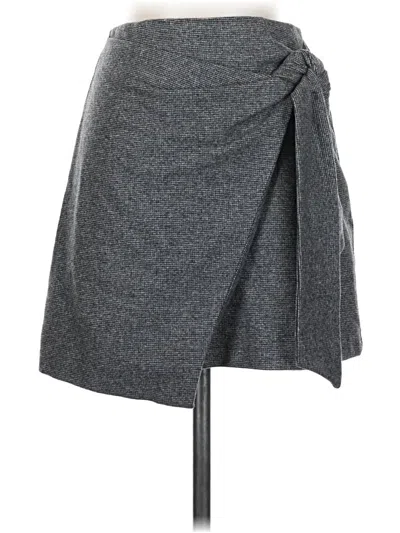 Pre-owned Wilfred Wool Skirt In Gray