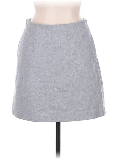 Pre-owned Wilfred Wool Skirt In Gray