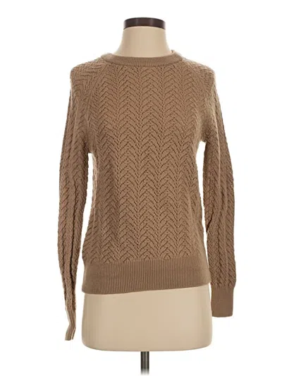 Pre-owned Wilfred Wool Sweater In Tan