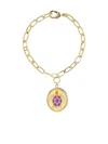 Wilhelmina Garcia Turtle Chain Bracelet In Gold
