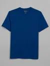 Wilke-rodriguez Big & Tall Men's Modern Fit Cotton Blend Crewneck Tee In Blue