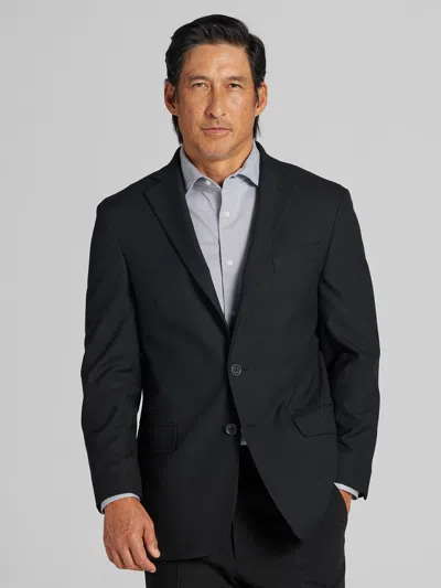 Wilke-rodriguez Big & Tall Men's Modern Fit Solid Blazer In Black