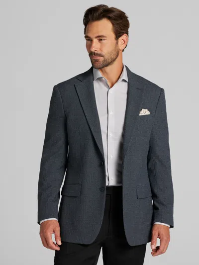 Wilke-rodriguez Big & Tall Men's Modern Fit Tic Sport Coat In Blue