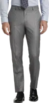 Wilke-rodriguez Slim Fit Suit Pant In Gray