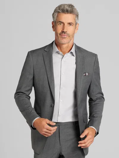 Wilke-rodriguez Slim Fit Windowpane Plaid Suit