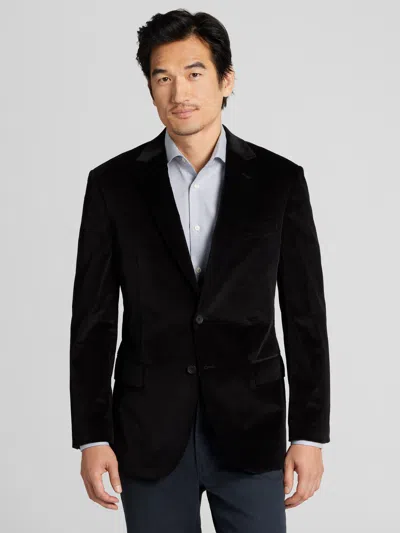 Wilke-rodriguez Modern Fit Corduroy Sport Coat In Black